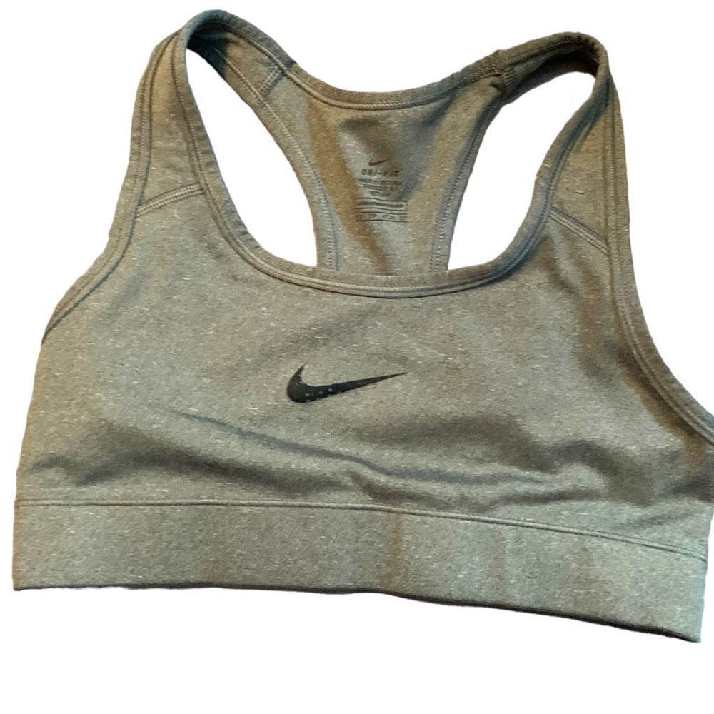 Nike Gray Sports Bra XS (Q-001)